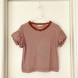 Madewell Ruffle Tee - XXS